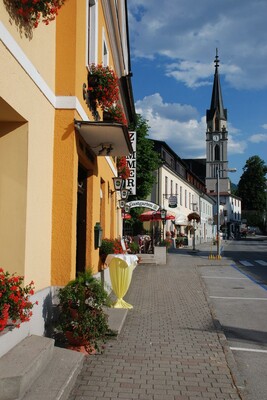 Blick auf die Stiftskirche