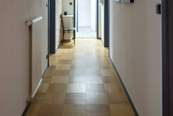 Entrance to the vacation apartment