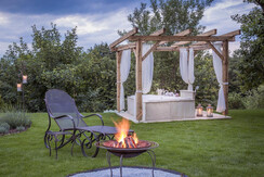 Himmlisch Baden im Garten-Spa des Landhauses