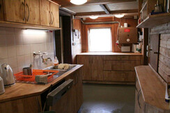 Grashütte, Tauplitzalm, large kitchen