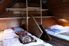 Grashütte, Tauplitzalm, large mattress dormitory