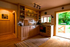 Forsthaus-Domizil, Grundlsee, Wohnküche