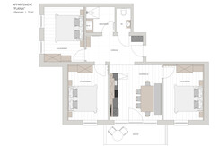 Appartement Planai Grundriss