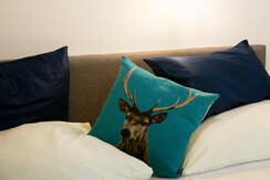 gemütliche Kissen zum Fernsehen