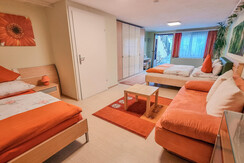 Ferienwohnung Hajek_Schlafbereich_Oststeiermark