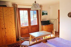 Doppelzimmer mit Ausblick