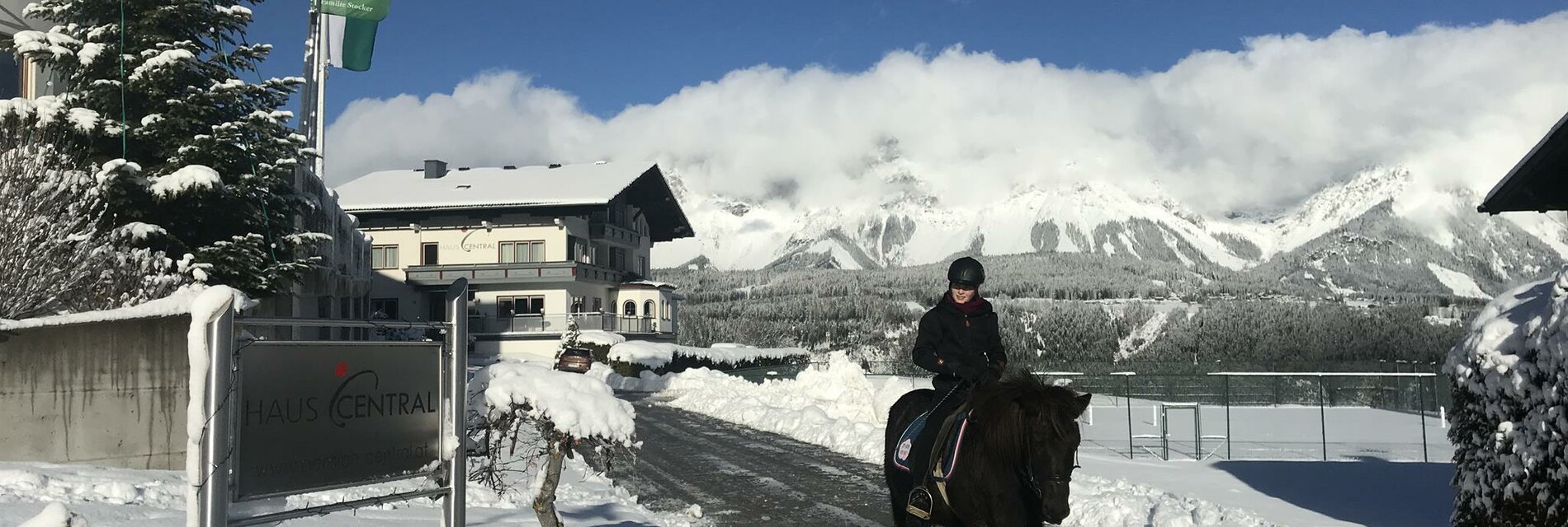 ein kleiner Winter-Ausritt