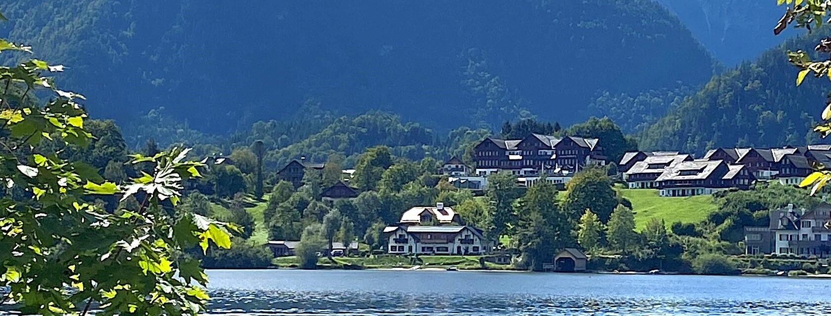 Haus Dattendorfer, Grundlsee, Ansicht vom See