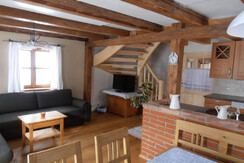 Ferienhaus Gaiswinkler, Grundlsee, Wohnbereich1