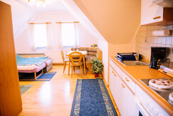 Kitchen and dining room