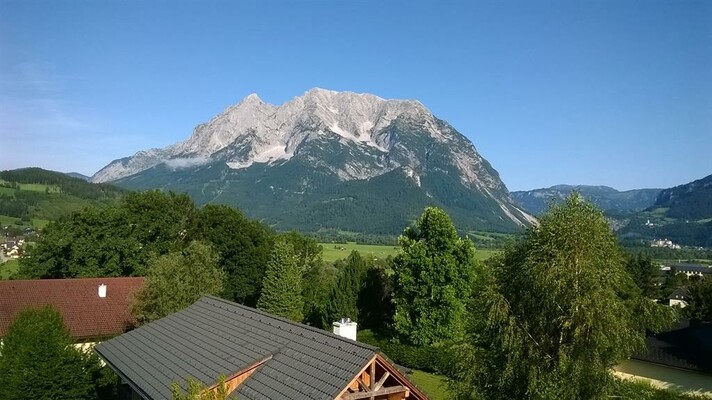 Blick vom Balkon gegen Westen