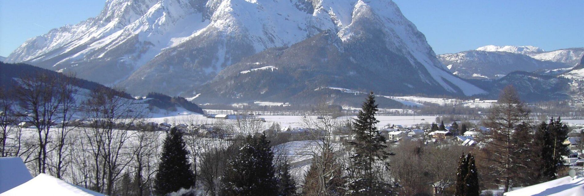 Blick vom Balkon