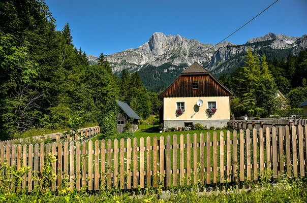 Haus Rosina im Sommer