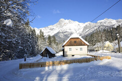 Haus Rosina im Winter