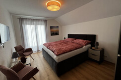 Ferienhaus Valentina, Grundlsee, Bett