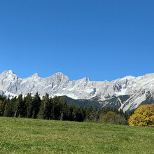 Blick auf den Dachstein