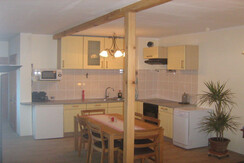 Haus Wunner, Ferienwohnung Ingrid, Wohnküche