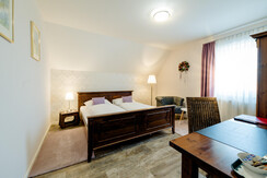 Double room with large window