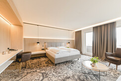 Suite hell und geräumig