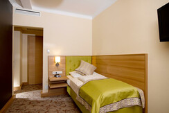 Einbettzimmer im Hotel Drei Raben