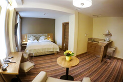 Studio mit Blick von oben