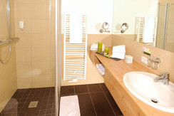 Hotel Seebacherhof, Tauplitz, Badezimmer
