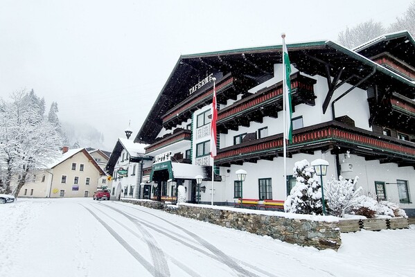 Hotel im Winter