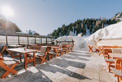 Restaurant Wia z´haus Terrasse