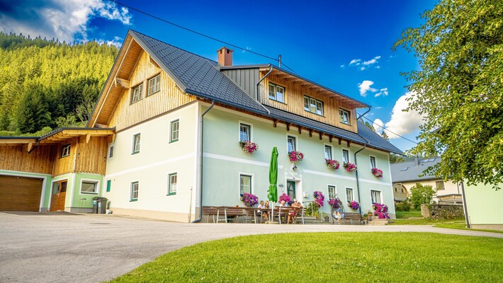 Bauernhaus im Sommer