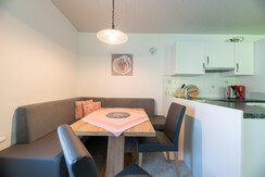 Gemütliche Sitzecke in der Küche