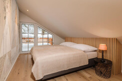 In der Hollau, Altaussee, Tannengrün Schlafzimmer