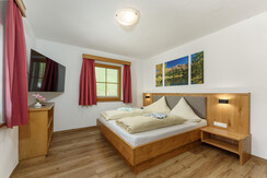 Ferienwohnung Abendrot Schlafzimmer