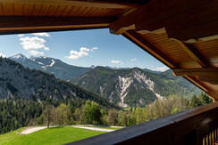 Ferienwohnung Adlerhorst - Aussicht vom Balkon
