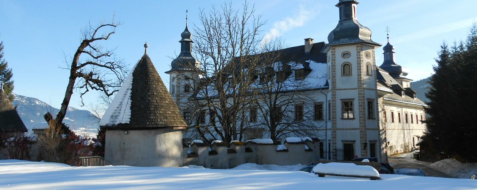 Schloss Röthelstein im Winter