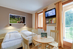 Familienzimmer Doppelbett Balkon