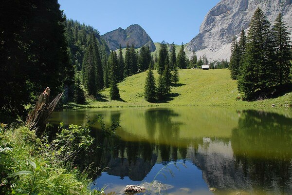 Glänzender Sulzkarsee | © Archiv Landesforste