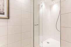 Shower in the bathroom