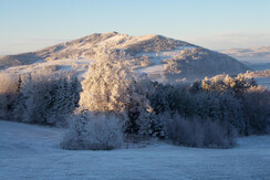 Winterblick auf den Kulm