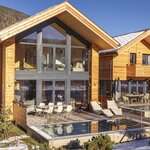 Bild von Panorama Ferienhaus #8 Pool und Sauna, 10 Personen