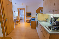 Küche mit Wohnraum Studio Reiteralm