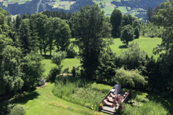 Zimmer Blick Richtung Garten