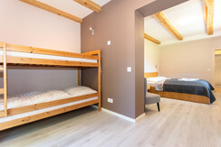 Familienzimmer mit Stockbett
