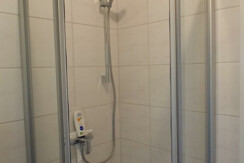Shower in the small bathroom Ground floor
