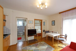 Wohnzimmer der Suite