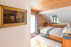Lanhaus alte Salzstraße, Bad Aussee, Bett