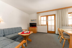 Living Room with balcony