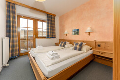 Bedroom with balcony