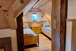 Schlafzimmer mit Einzelbetten