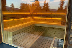 Zirbenholzsauna