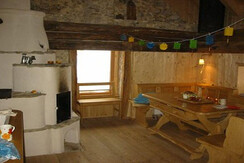 Losenbauerhütte, Tauplitzalm, Wohnraum